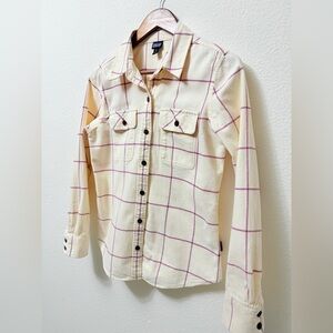 Patagonia Organic Cotton Plaid Button Up Shirt XS Lightweight Outdoor